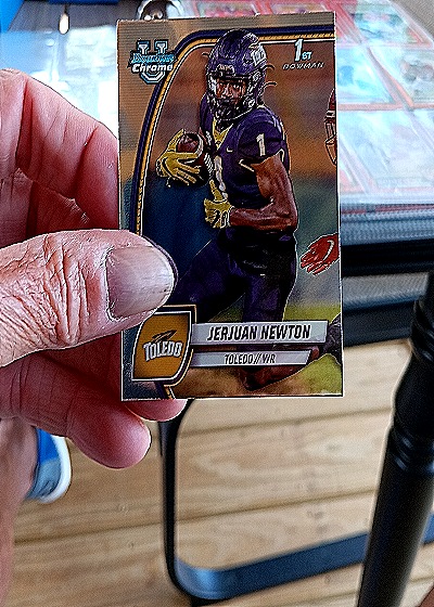 2024 Bowman Chrome University #98 Jerjuan Newton — front