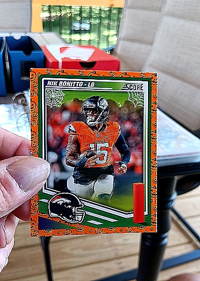 2025 Panini Score #50 Nik Bonitto — front