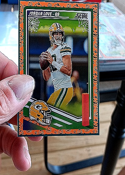2025 Panini Score A Treat #119 Jordan Love — front