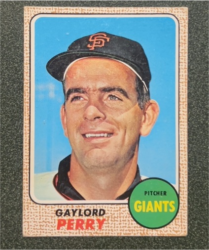 1968 Topps #85 Gaylord Perry — front