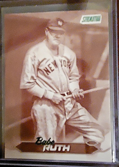 2024 Topps Stadium Club Sepia Babe Ruth — front