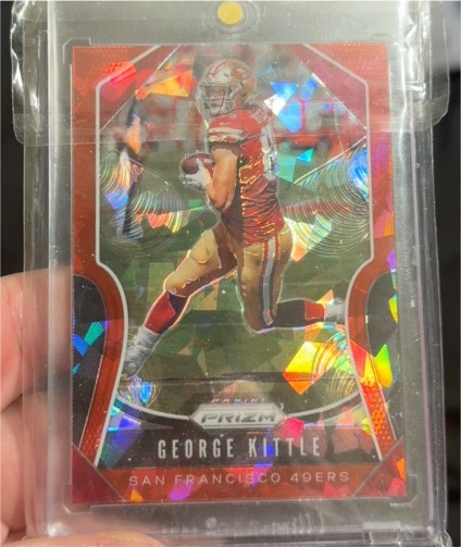 2019 Panini Prizm #248 George Kittle — front