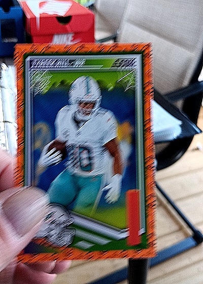 2023 Panini Score O-Treat #1 Tyreek Hill — front