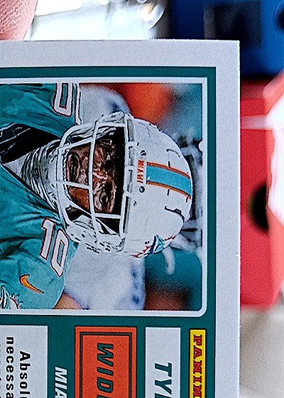 2023 Panini Score O-Treat #1 Tyreek Hill — back