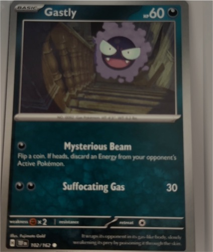 2023 Pokémon SV05: Temporal Forces #102 Gastly — front