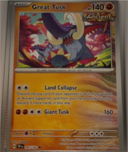2024 Pokémon #097 Great Tusk — front