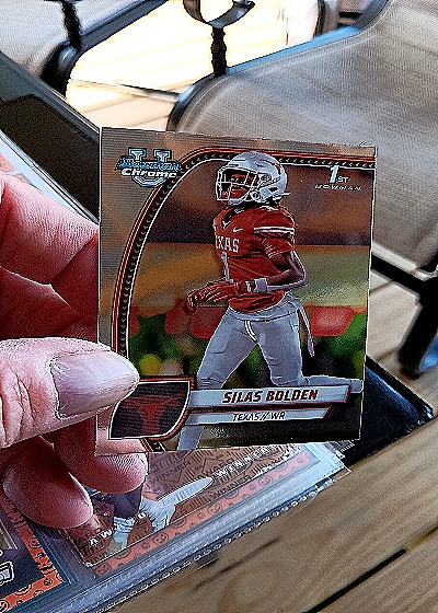 2024 Bowman Chrome University #164 Silas Bolden — front