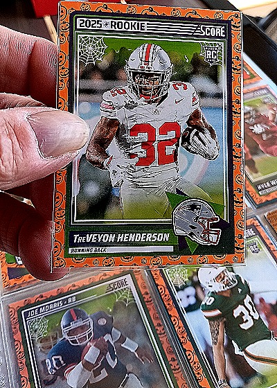 2025 Panini Score A Treat #RC TreVeyon Henderson — front