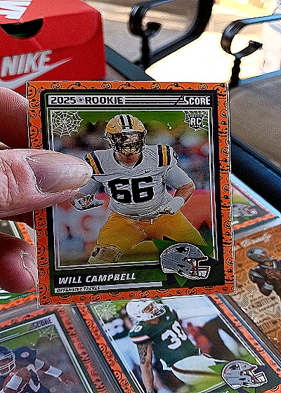 2025 Panini Score #RC Will Campbell — front