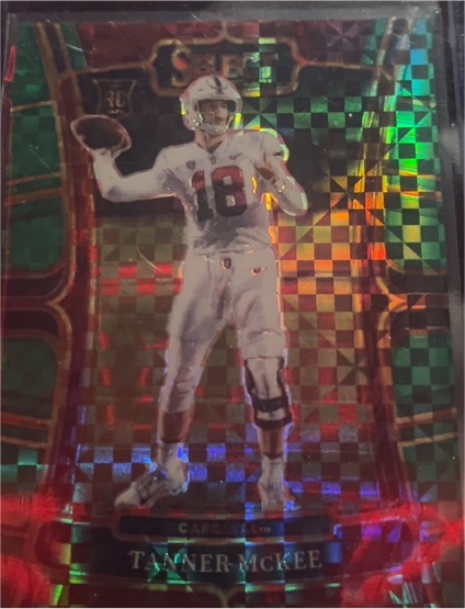 2023 Panini Select Draft Picks #22 Tanner McKee — front