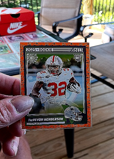 2025 Panini Score A Treat #59 TreVeyon Henderson — front