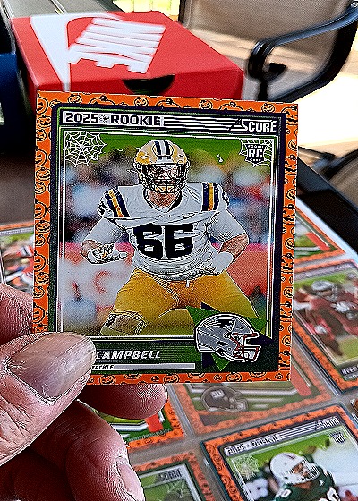 2025 Panini Score #25 Will Campbell — front