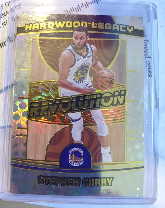 2024-25 Panini Revolution #3 Stephen Curry Hardwood Legacy — front