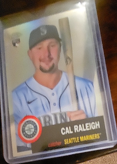 2022 Topps Chrome Platinum #237 Cal Raleigh — front