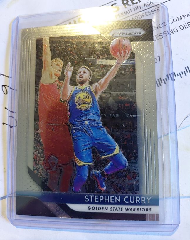 2018-19 Panini Prizm #222 Stephen Curry — front