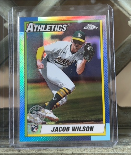 2025 Topps Chrome #90CB-18 Jacob Wilson — front