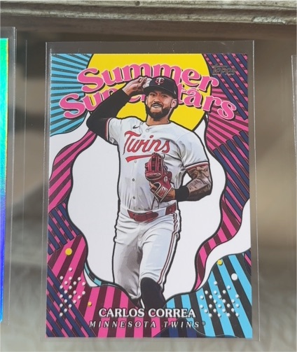2025 Topps Series 2 #SS-25 Carlos Correa Summer Superstars — front