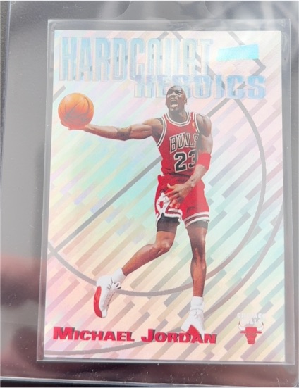 1997-98 Topps Stadium Club Hardcourt Heroics #H1 Michael Jordan — front