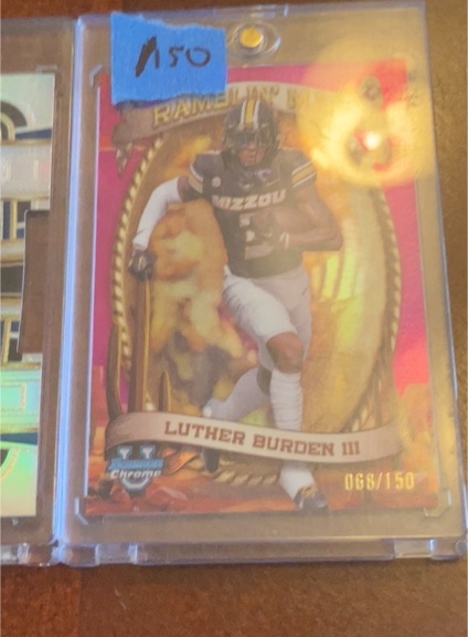 2024 Bowman Chrome University Ramblin' Man #RM-1 Luther Burden III — front