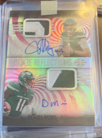 2020 Panini Illusions Rookie Reflections #RR-DM Denzel Mims — front