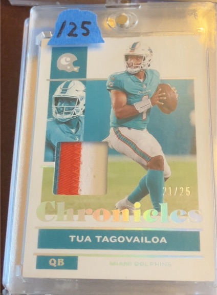 2021 Panini Chronicles #74 Tua Tagovailoa — front