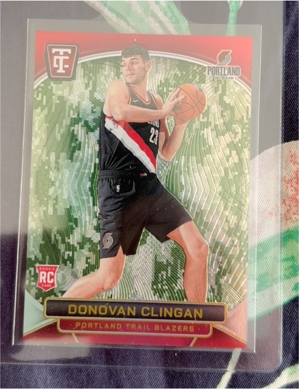 2024-25 Panini Totally Certified #147 Donovan Clingan — front