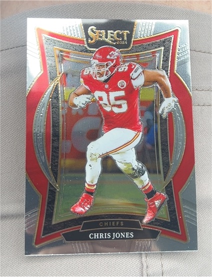 2024 Panini Select Concourse #19 Chris Jones — front