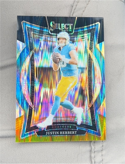 2024 Panini Select Concourse #41 Justin Herbert — front
