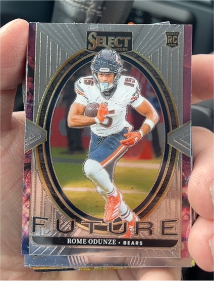2024 Panini Select #22 Rome Odunze Select Future — front
