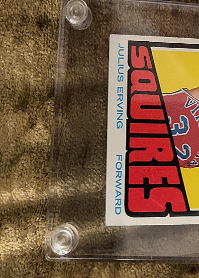 1971 Topps Basketball Julius Erving Virginia Squires — front