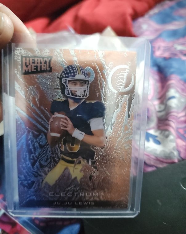 2021 Leaf Heavy Metal Electrum JuJu Lewis — front