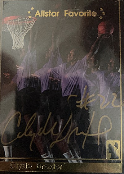 1992 SkyBox #347 Clyde Drexler — front