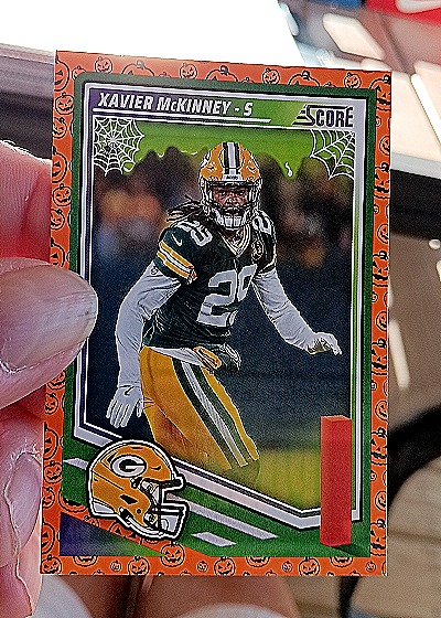 2025 Panini Score-A-Treat #227 Xavier McKinney — front