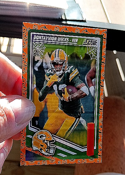 2025 Panini Score-A-Treat #292 Dontayvion Wicks — front