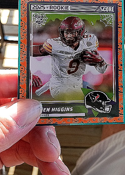 2025 Score A Treat Halloween #55 Jayden Higgins — front