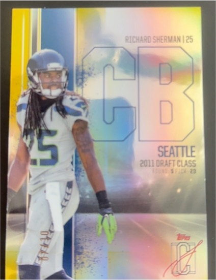 2024 Topps Signature Class #56 Richard Sherman — front