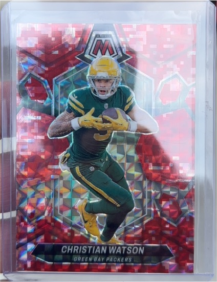 2024 Panini Mosaic #80 Christian Watson — front