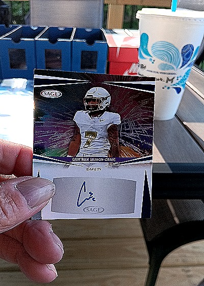2025 Sage # Cam'Ron Silmon-Craig — front