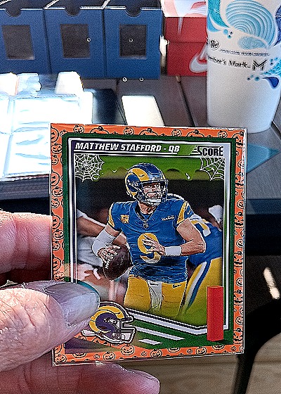2025 Panini Score-A-Treat #196 Matthew Stafford — front