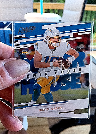 2022 Panini Prestige #PH-2 Justin Herbert Power House — front