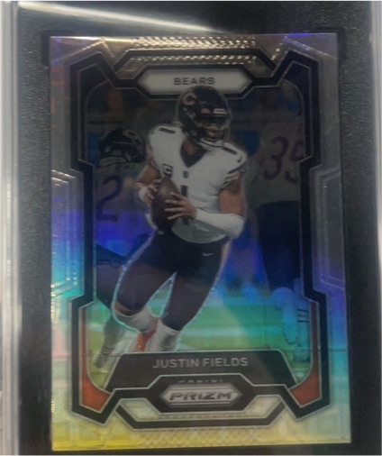 2023 Panini Prizm #48 Justin Fields Silver — front