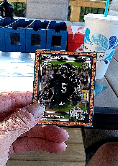 2025 Panini Score #Rookie Keenan Sanders — front