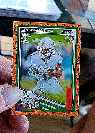 2025 Panini Score-A-Treat #215 Jaylen Waddle — front