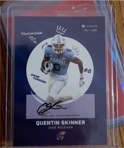 2024 OnIt Athlete #S-26 Quentin Skinner — front
