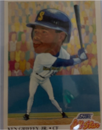 1991 Score #396 Ken Griffey, Jr. — front
