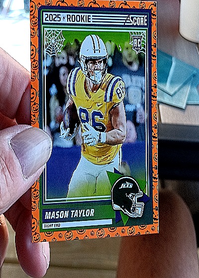 2025 Panini Score A Treat #7 Mason Taylor — front
