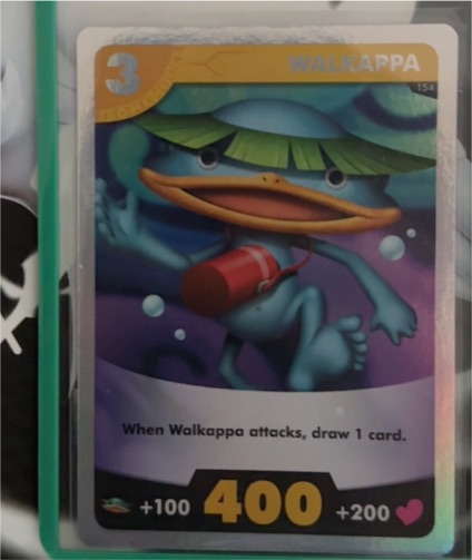 2015 Yo-Kai Watch #154 Walkappa — front