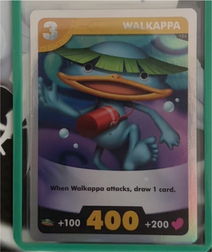 Yo-Kai Watch #154 Walkappa — front