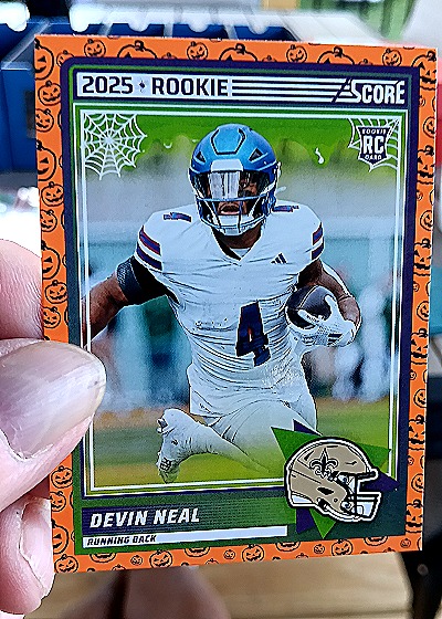 2025 Panini Score-A-Treat #40 Devin Neal — front