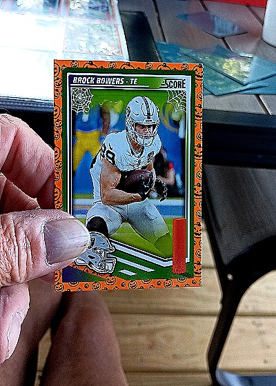 2025 Panini Score-A-Treat #36 Brock Bowers — front